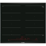 Bosch PXX675DC1E piano cottura Nero, Acciaio inossidabile Da incasso Piano cottura a induzione 4 Fornello(i) Nero, Nero, Acciaio inossidabile, Da incasso, Piano cottura a induzione, Vetro-ceramica, 4 Fornello(i), 4 Fornello(i)