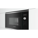 Bosch Serie 6 BFL524MS0 forno a microonde Da incasso Solo microonde 20 L 800 W Nero, Acciaio inossidabile accaio, Da incasso, Solo microonde, 20 L, 800 W, Touch, Nero, Acciaio inossidabile