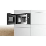 Bosch Serie 6 BFL524MS0 forno a microonde Da incasso Solo microonde 20 L 800 W Nero, Acciaio inossidabile accaio, Da incasso, Solo microonde, 20 L, 800 W, Touch, Nero, Acciaio inossidabile