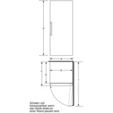 Bosch Serie 6 GSN51AWDV congelatore Congelatore verticale Libera installazione 290 L D Bianco bianco, 290 L, 22 kg/24h, SN-T, Sistema No-frost, D, Bianco