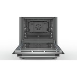 Bosch Serie 6 HKS79U250 cucina Ceramica Nero, Argento A accaio, Cucina, Nero, Argento, Manopola, Touch, Acciaio inossidabile, Frontale, 1,2 m