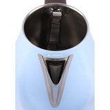 DeLonghi KBOV 2001.AZ bollitore elettrico 1,7 L 2000 W Blu celeste, 1,7 L, 2000 W, Blu, Indicatore del livello dell'acqua, Arresto di sicurezza contro il surriscaldamento, Filtro