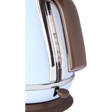 DeLonghi KBOV 2001.AZ bollitore elettrico 1,7 L 2000 W Blu celeste, 1,7 L, 2000 W, Blu, Indicatore del livello dell'acqua, Arresto di sicurezza contro il surriscaldamento, Filtro