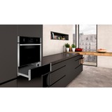 Neff N1AHA01N0 cassetti e armadi riscaldati 23 L 400 W Nero, Acciaio inossidabile accaio, 400 W, 23 L, Interno