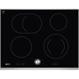 Neff TTT1776N Nero Da incasso Ceramica 4 Fornello(i) Nero/in acciaio inox, Nero, Da incasso, Ceramica, Vetro-ceramica, 4 Fornello(i), 4 Fornello(i)