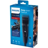 Philips HAIRCLIPPER Series 3000 Regolacapelli con lame in acciaio inossidabile Nero, Nero, 0,5 mm, 2,3 cm, 4,1 cm, Acciaio inossidabile, AC