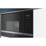 Siemens BF525LMS0 forno a microonde Da incasso Solo microonde 20 L 800 W Nero, Acciaio inossidabile Nero/in acciaio inox, Da incasso, Solo microonde, 20 L, 800 W, Pulsanti, Touch, Nero, Acciaio inossidabile