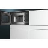 Siemens BF525LMS0 forno a microonde Da incasso Solo microonde 20 L 800 W Nero, Acciaio inossidabile Nero/in acciaio inox, Da incasso, Solo microonde, 20 L, 800 W, Pulsanti, Touch, Nero, Acciaio inossidabile