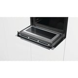 Siemens CM633GBS1 forno 45 L Acciaio inossidabile Nero/Argento, Media, Forno elettrico, 45 L, 45 L, 1000 W, Da incasso