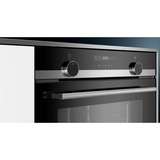 Siemens HB517ABS0 forno 71 L A Nero, Acciaio inossidabile accaio, Media, Forno elettrico, 71 L, 71 L, 50 - 275 °C, 275 °C