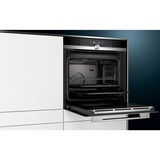 Siemens HB634GBS1 forno 71 L A+ Nero, Acciaio inossidabile accaio, Forno elettrico, 71 L, 71 L, 40 - 300 °C, Nero, Acciaio inossidabile, Manopola, Touch