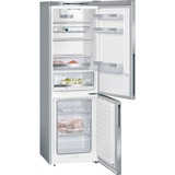 Siemens iQ500 KG36EALCA frigorifero con congelatore Libera installazione 308 L C Acciaio inossidabile accaio, 308 L, SN-T, 14 kg/24h, C, Compartimento zona fresca, Acciaio inossidabile