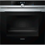 Siemens iQ700 HB674GBS1 forno 71 L A+ Nero, Acciaio inossidabile argento, Media, Forno elettrico, 71 L, 71 L, Pirolitico, Da incasso