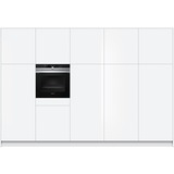 Siemens iQ700 HB674GBS1 forno 71 L A+ Nero, Acciaio inossidabile argento, Media, Forno elettrico, 71 L, 71 L, Pirolitico, Da incasso