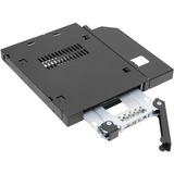 Icy Dock MB411SPO-1B pannello drive bay Gabbia HDD Nero Nero, Gabbia HDD, 2.5", Nero, Metallo, CE, REACH, 12,7 mm