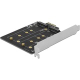 DeLOCK 90432 scheda di interfaccia e adattatore Interno M.2 PCIe, M.2, PCIe 3.0, Nero, JMicron JMB582, Windows 10 Education, Windows 10 Education x64, Windows 10 Enterprise, Windows 10 Enterprise x64,...