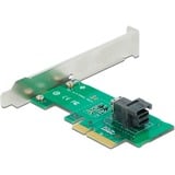 DeLOCK 90437 scheda di interfaccia e adattatore PCIe, A basso profilo, PCIe 4.0, 5 - 50 °C, -25 - 70 °C, 15 - 90%