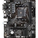 GIGABYTE A520M S2H scheda madre Presa AM4 micro ATX Nero/grigio, AMD, Presa AM4, 3rd Generation AMD Ryzen™ 3, DDR4-SDRAM, 64 GB, DIMM