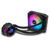 ASUS ROG STRIX LC 120 RGB Processore Raffreddatore di liquidi tutto in uno 12 cm Nero Nero, Raffreddatore di liquidi tutto in uno, 12 cm, 80,95 pdc/min, 137,5 m³/h, Nero