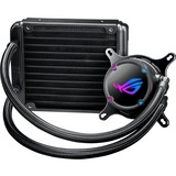 ASUS ROG STRIX LC 120 RGB Processore Raffreddatore di liquidi tutto in uno 12 cm Nero Nero, Raffreddatore di liquidi tutto in uno, 12 cm, 80,95 pdc/min, 137,5 m³/h, Nero