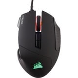 Corsair Scimitar RGB Elite mouse Mano destra USB tipo A Ottico 18000 DPI Nero, Mano destra, Ottico, USB tipo A, 18000 DPI, Nero