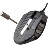 Corsair Scimitar RGB Elite mouse Mano destra USB tipo A Ottico 18000 DPI Nero, Mano destra, Ottico, USB tipo A, 18000 DPI, Nero