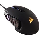 Corsair Scimitar RGB Elite mouse Mano destra USB tipo A Ottico 18000 DPI Nero, Mano destra, Ottico, USB tipo A, 18000 DPI, Nero