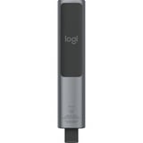 Logitech Spotlight puntatore wireless Bluetooth/RF Grigio Bluetooth/RF, USB, 30 m, Grigio