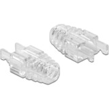 DeLOCK 86471 connettore plug per cavo Trasparente 20 pz trasparente, RJ-45, Trasparente, 20 pz