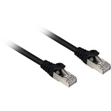 Sharkoon Cat.6a SFTP cavo di rete Nero 0,25 m Cat6a S/FTP (S-STP) Nero, 0,25 m, Cat6a, S/FTP (S-STP), RJ-45, RJ-45