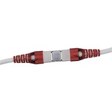 goobay 79577 accessorio per cavi grigio/Rosso, Grigio, Rosso, 250 MHz, IDC, CE, 65 mm, 11 mm