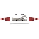 goobay 79577 accessorio per cavi grigio/Rosso, Grigio, Rosso, 250 MHz, IDC, CE, 65 mm, 11 mm