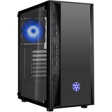 SilverStone FARA B1 RGB Tower Nero Nero, Tower, PC, Nero, ATX, micro ATX, Mini-ITX, Plastica, Acciaio, Vetro temperato, Blu, Verde, Rosso