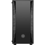 SilverStone FARA B1 RGB Tower Nero Nero, Tower, PC, Nero, ATX, micro ATX, Mini-ITX, Plastica, Acciaio, Vetro temperato, Blu, Verde, Rosso