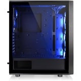 Thermaltake Versa J25 TG RGB Midi Tower Nero Nero, Midi Tower, PC, Nero, ATX, micro ATX, Mini-ITX, SPCC, Ventole, Frontale