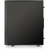 Thermaltake Versa J25 TG RGB Midi Tower Nero Nero, Midi Tower, PC, Nero, ATX, micro ATX, Mini-ITX, SPCC, Ventole, Frontale