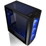 Thermaltake Versa J25 TG RGB Midi Tower Nero Nero, Midi Tower, PC, Nero, ATX, micro ATX, Mini-ITX, SPCC, Ventole, Frontale