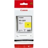 Canon PFI-120Y cartuccia d'inchiostro 1 pz Originale Giallo giallo, Inchiostro a base di pigmento, 130 ml, 1 pz, Confezione singola