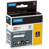 Dymo Nylon Flessibile IND Nero su bianco, Multicolore, Nylon, -10 - 80 °C, UL 969, DYMO