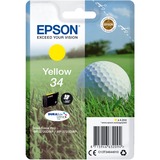 Epson Golf ball Singlepack Yellow 34 DURABrite Ultra Ink Resa standard, Inchiostro a base di pigmento, 4,2 ml, 300 pagine, 1 pz