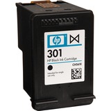 HP Cartuccia originale inchiostro nero 301 Resa standard, Inchiostro a base di pigmento, 3 ml, 170 pagine, 1 pz, Confezione singola, Vendita al dettaglio