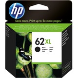 HP Cartuccia originale inchiostro nero ad alta capacità 62XL Resa elevata (XL), Inchiostro a base di pigmento, 12 ml, 600 pagine, 1 pz