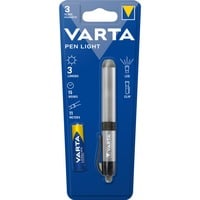 VARTA -LEDPL Torce Penna con torcia, Argento, Alluminio, LED, 1 lampada(e), 3 lm