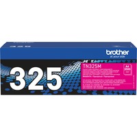 Brother TN-325M cartuccia toner 1 pz Originale Magenta 3500 pagine, Magenta, 1 pz, Vendita al dettaglio