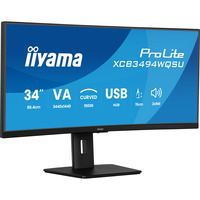 iiyama XCB3494WQSU-B1 Nero (opaco)