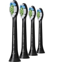 Philips Confezione da 4 testine standard per spazzolino sonico Nero, 4 pz, Nero, Medio, Serie 2 per la difesa contro la placca Serie 2 per la difesa contro la placca Serie 3 per la..., Standard, Ad aggancio