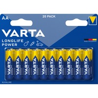 VARTA High Energy AA 20-pack Batteria monouso Alcalino Batteria monouso, Alcalino, 1,5 V, 20 pz, AA