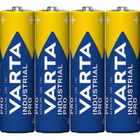 VARTA LR6 4-SP Industrial Batteria monouso Stilo AA Alcalino Batteria monouso, Stilo AA, Alcalino, 1,5 V, 4 pz, Blu