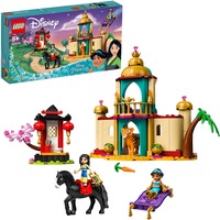 LEGO Disney L’avventura di Jasmine e Mulan Set da costruzione, 5 anno/i, Plastica, 176 pz, 413 g
