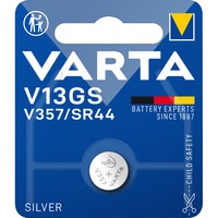 VARTA -V13GS Batterie per uso domestico Batteria monouso, SR44, Ossido d'argento (S), 1,55 V, 1 pz, 155 mAh